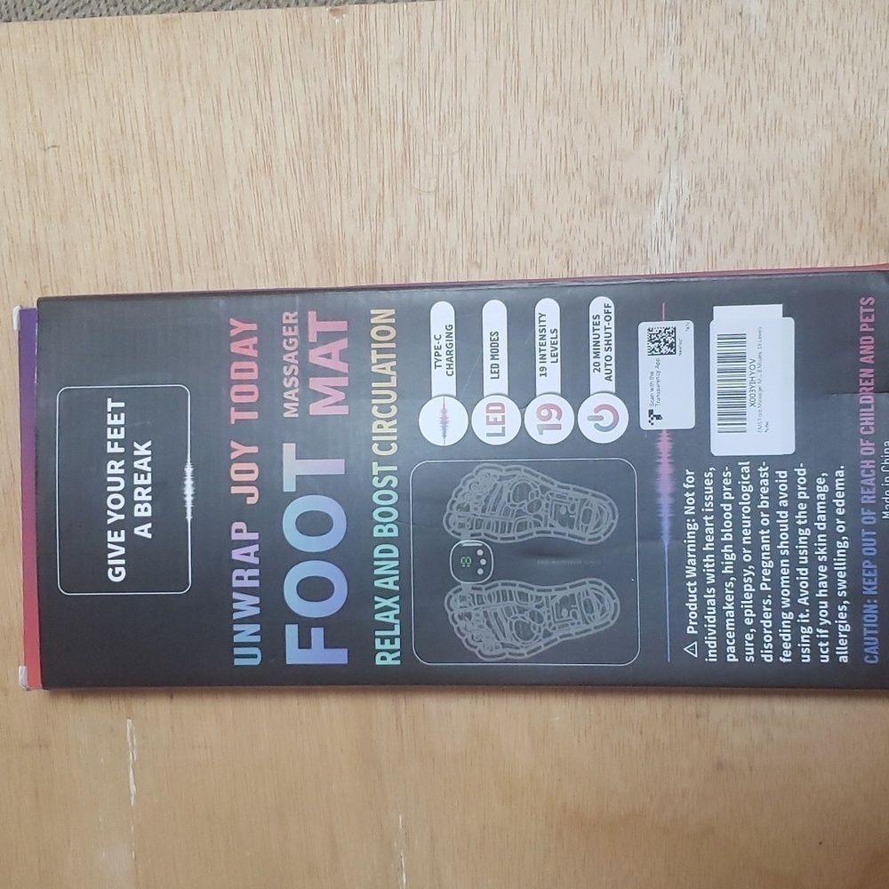 EMS Foot massager mat nwot